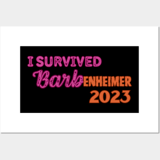 I Survived Barbenheimer 2023 Posters and Art